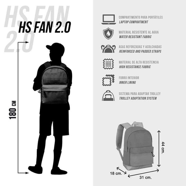 Karactermania Naruto Barnfan Hs 2.2 Ryggsäck
