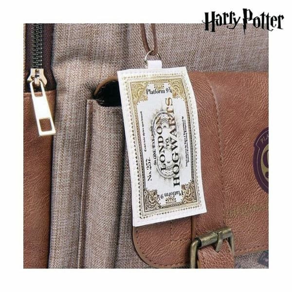 Skolryggsäck Harry Potter Brun