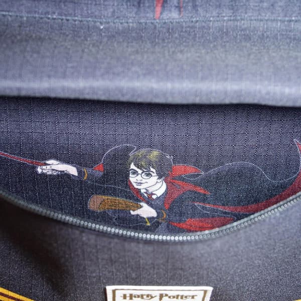 Karactermania Harry Potters Tilpasningsdygtige Uniform Rygsæk 44 Cm Sort