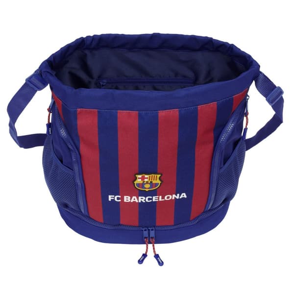 Skolryggsäck F.C. Barcelona 24/25 Rödbrun Marinblå 35 x 40 x 1 cm Säck