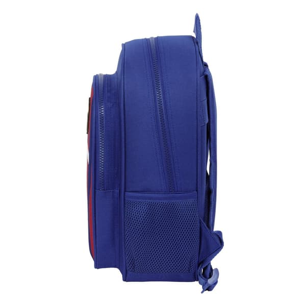 Skolebag F.C. Barcelona 24/25 Rødbrun Marineblå 27 x 33 x 10 cm