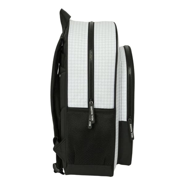 Skolebag Real Madrid C.F. 24/25 Hvit Grå 32 x 38 x 12 cm