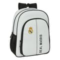 Miniatyrbillede 1 af 3: Skoletaske Real Madrid C.F. 24/25 Hvid Grå 32 x 38 x 12 cm