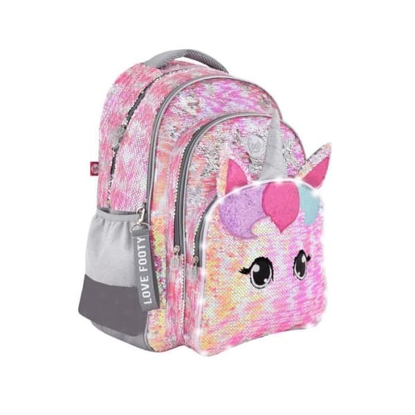 Ryggsäckar - FOOTY - Stars School Ryggsäck - Footy Unicorn - ROSA