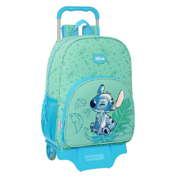 Skolebag Lilo & Stitch Aloha Turkis 33 x 42 x 14 cm