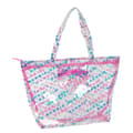 Pikkukuva 1 / 4: Naisten Käsilaukku Barbie Logomania Läpinäkyvä Vaaleanpunainen 54 x 35 x 17 cm