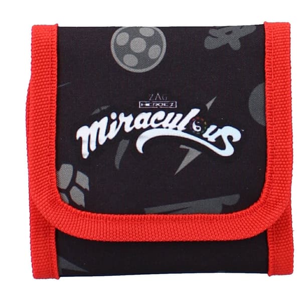 Barn- plånbok 10x10 cm Barnplånbok - Miraculous Ladybug