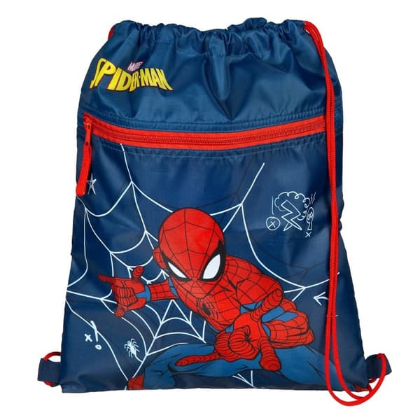 Gymnastikpåse  37x31cm - Spindelmannen Spiderman