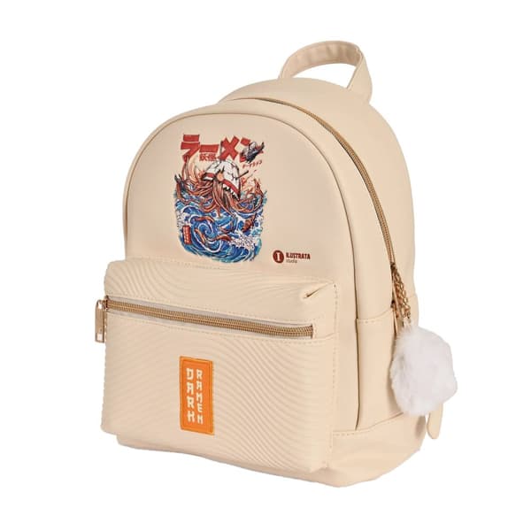 Ilustrata Stor Ramen-rygsæk Beige One Size
