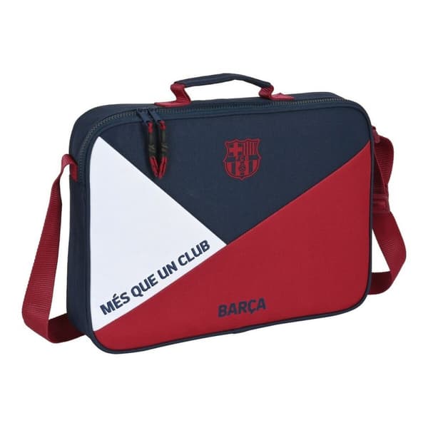 Skolväska F.C. Barcelona Corporativa Blå Rödbrun (38 x 28 x 6 cm)