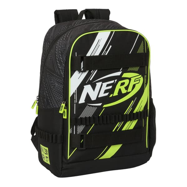 Skolryggsäck Nerf Get ready Svart 31 x 44 x 17 cm