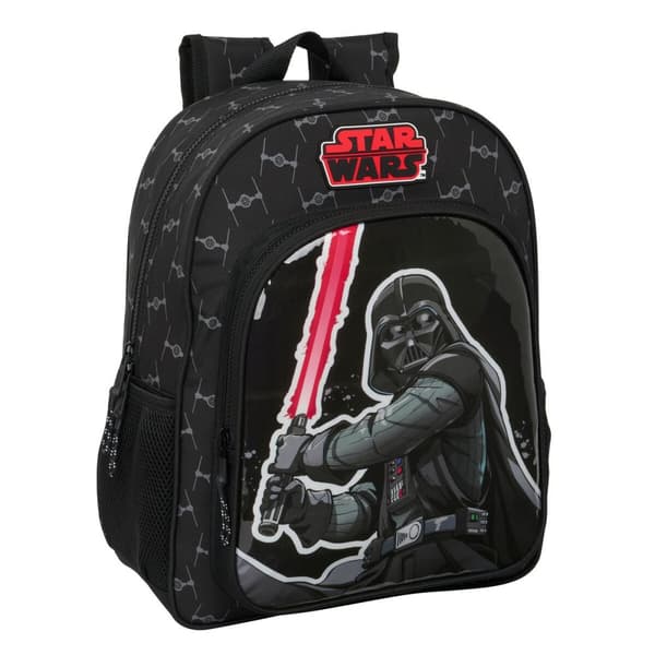 Skolryggsäck Star Wars The fighter Svart 32 X 38 X 12 cm