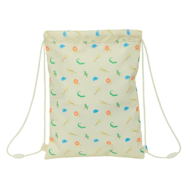 Skopåse med remmar Safta Selva Vit 26 x 34 x 1 cm