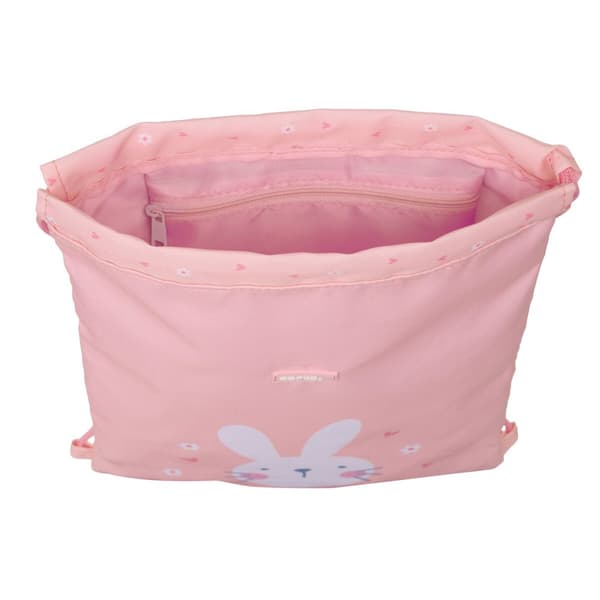 Skopåse med remmar Safta Bunny Rosa 26 x 34 x 1 cm