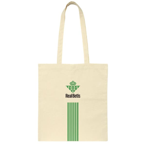 Väska Real Betis Balompié Beige Bomull