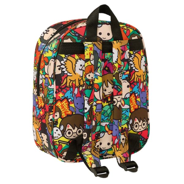Skolryggsäck Harry Potter Blå Multicolour 22 x 27 x 10 cm 3D