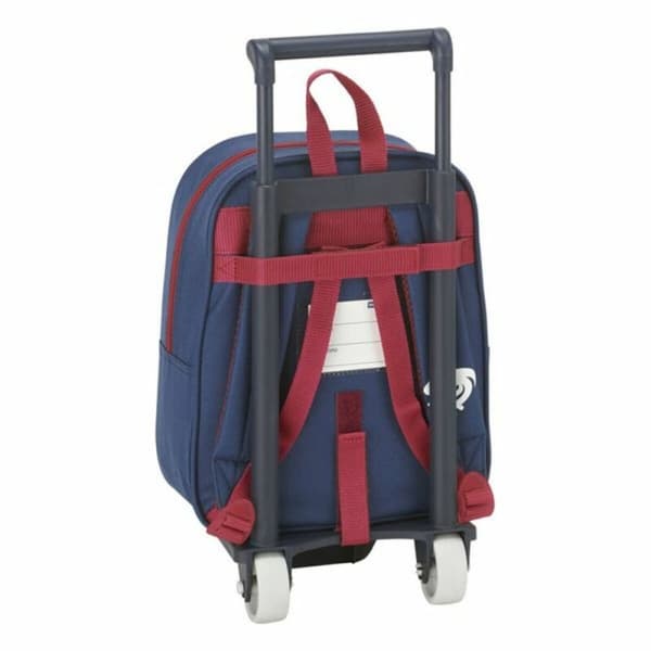 Reppu pyörillä 805 Levante U.D. 611820280 Sininen Syvänpunainen