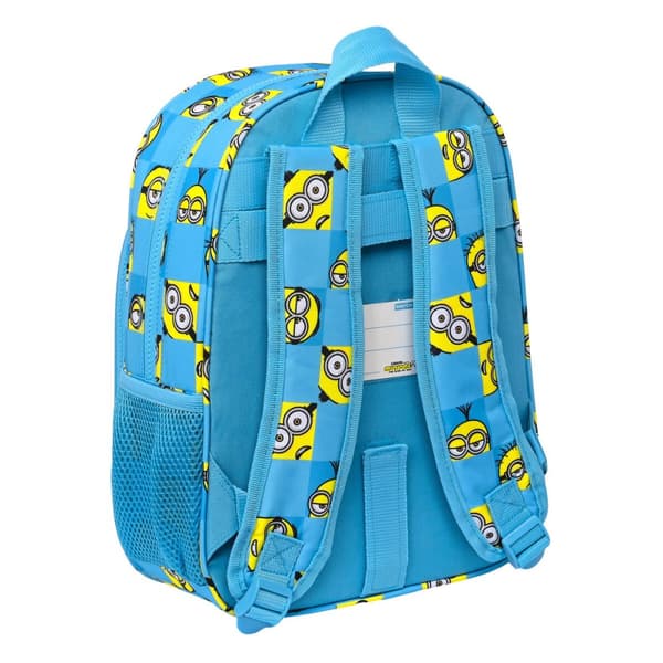 Koululaukku Minions Minionstatic Sininen 26 x 34 x 11 cm