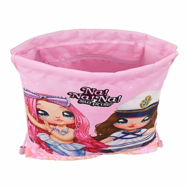 Lasten reppu Na!Na!Na! Surprise Sparkles Pinkki 26 x 34 x 1 cm