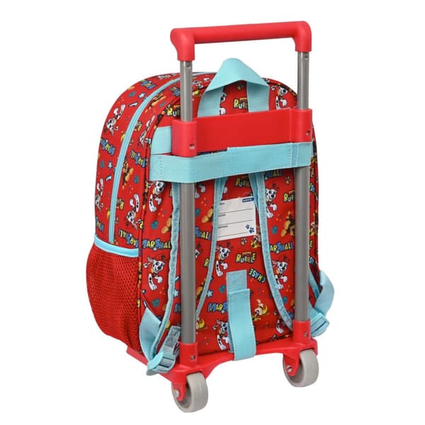 Reppu pyörillä The Paw Patrol Funday Sininen Punainen 26 x 34 x 11 cm
