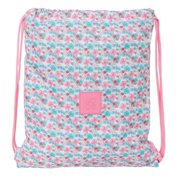 Skopåse med remmar Moos Flores Multicolour 35 x 40 x 1 cm