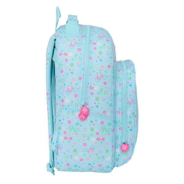 Skolryggsäck Safta Bicicleta Blå 32 x 42 x 15 cm