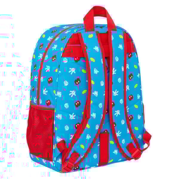Koululaukku Mickey Mouse Clubhouse Fantastic Sininen Punainen 33 x 42 x 14 cm
