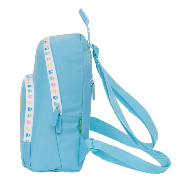Selkäreppu Benetton Spring Mini Celeste 25 x 30 x 13 cm