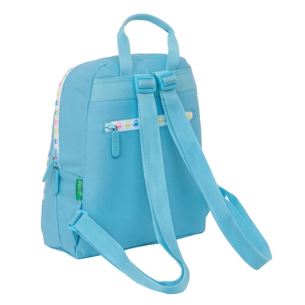 Selkäreppu Benetton Spring Mini Celeste 25 x 30 x 13 cm