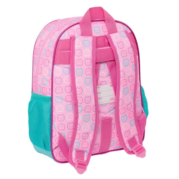 Koululaukku Gabby's Dollhouse Party Pinkki 26 x 34 x 11 cm
