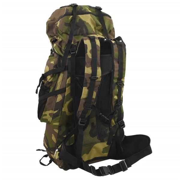 vidaXL vandretaske 80 l camouflage oxfordstof grøn