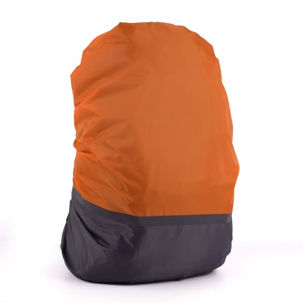 INF Reflekterende vanntett ryggsekkdeksel Orange and gray dual color