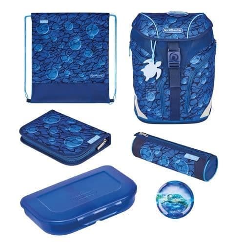 HERLITZ Softlight Plus Greenline Deep Sea Ryggsäck - För barn - Grön - College