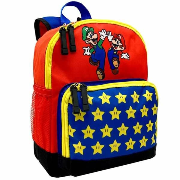 Skolebag Super Mario 28 x 23 x 10 cm