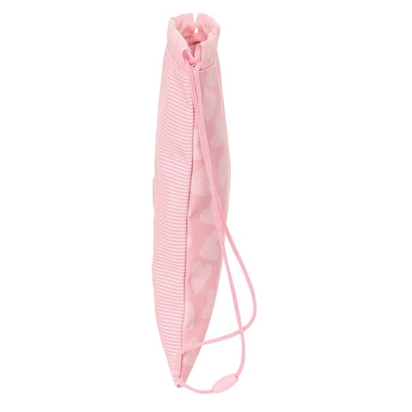 Skopåse med remmar Safta Love Rosa (26 x 34 x 1 cm)