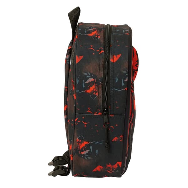 Skolebag Batman Svart 22 x 27 x 10 cm 3D