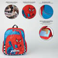 Miniatyrbilde 6 av 11: Skolebag Spider-Man Rød 40 x 37 x 30 cm