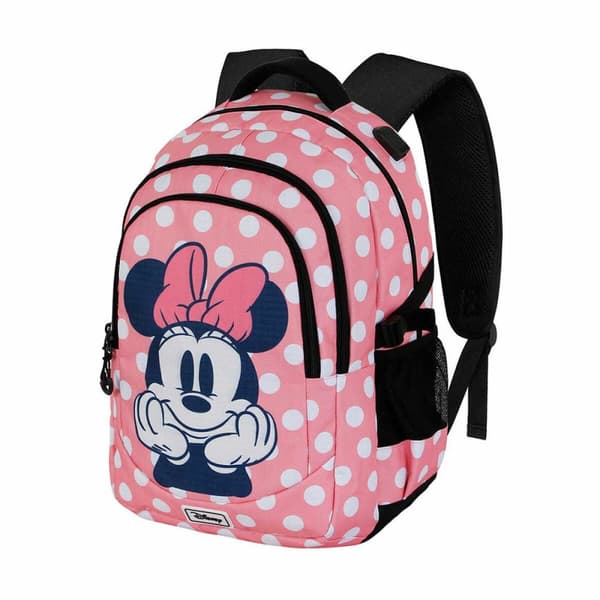 Skolryggsäck Minnie Mouse Karactermania Rosa 34 x 21 x 46 cm