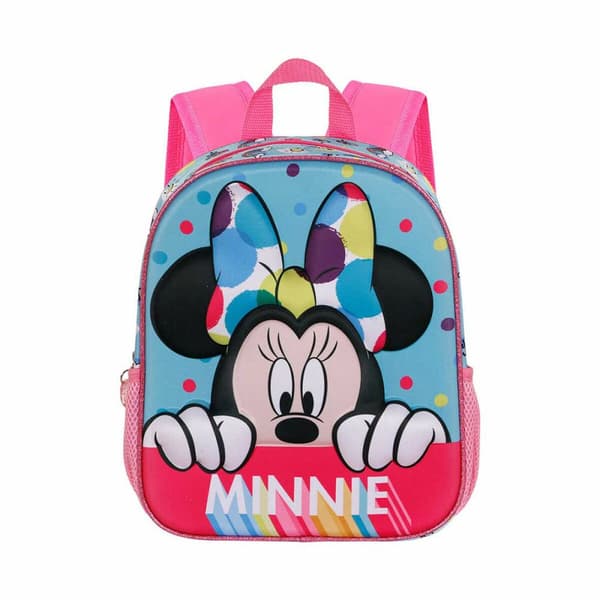 Skolryggsäck 3D Minnie Mouse Karactermania 26 x 11 x 31 cm