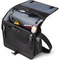 Miniatyrbillede 6 af 10: Dicota Messenger Bag Reflective - skuldertaske, sort