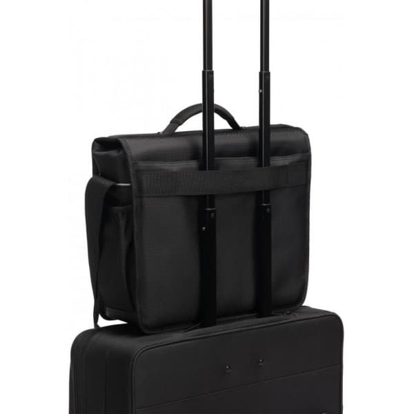 Dicota Messenger Bag Reflective - skuldertaske, sort