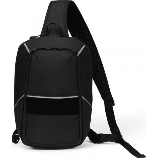 Dicota Sling Bag Reflective -axelväska, svart