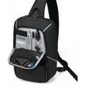 Miniatyrbild 6 av 10: Dicota Sling Bag Reflective -axelväska, svart
