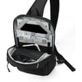Miniatyrbild 7 av 10: Dicota Sling Bag Reflective -axelväska, svart