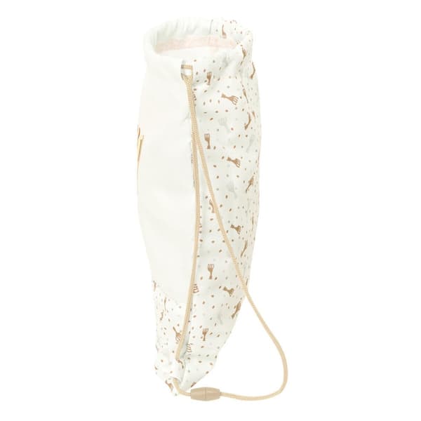 Rygsæk med Snore Sophie la Girafe Beige 26 x 34 x 1 cm