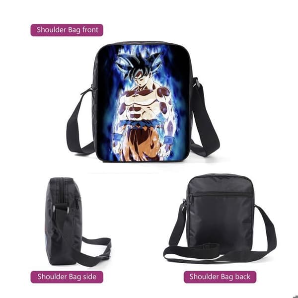 Barnryggsäck - DRAGON BALL Skolryggsäck - Reseryggsäck - Tecknad ryggsäck, 3st