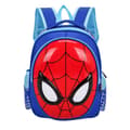 Miniatyrbild 1 av 6: Spiderman barnryggsäck, Spiderman skolväska, grundskoleflicka Spiderman skolväska, stor kapacitet, 3D-design, blå