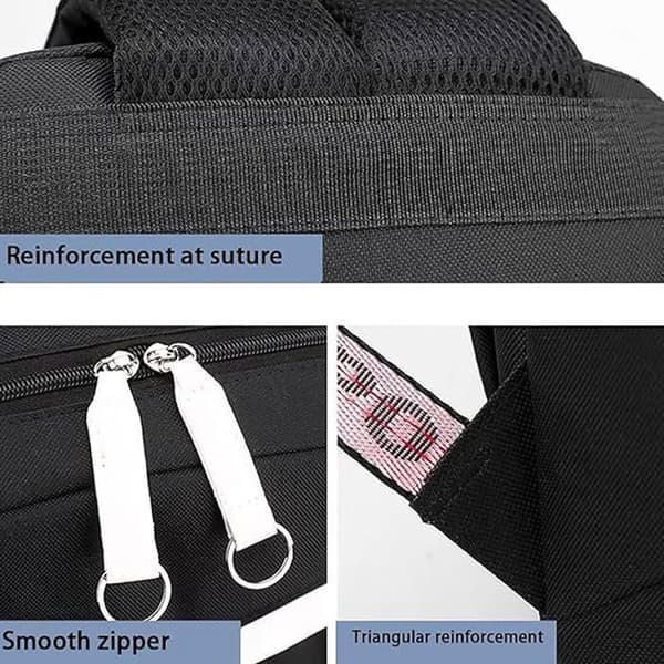 2-delad ryggsäck för pojke, flicka med matsäck och pennfodral, stitched ryggsäckset barnryggsäck