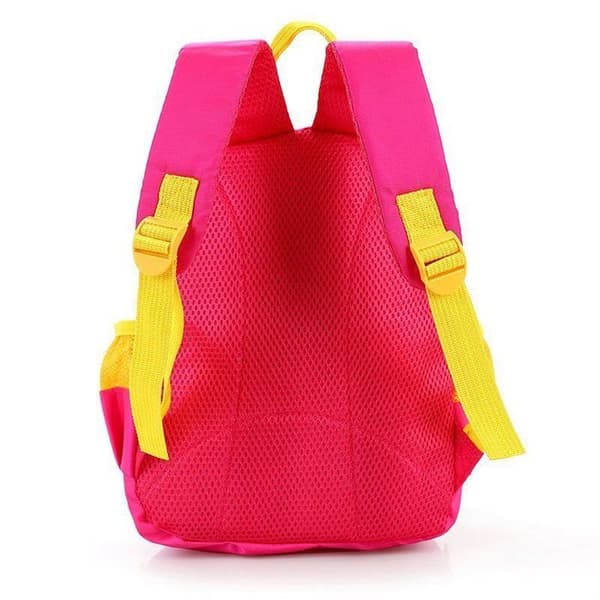 Barnryggsäck Flickor Skolväska Kindergarten Primär Minnie Mouse Marie Aristocat officiella tillbehör, 24x14x31cm, Rosa