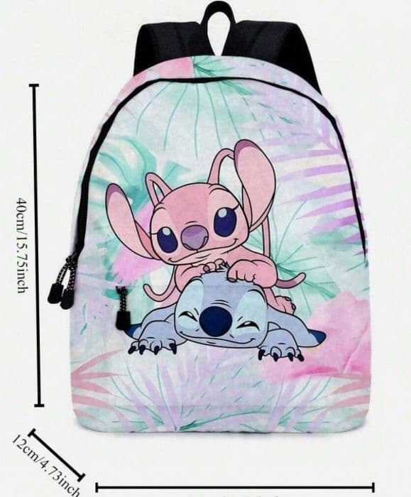 3-delad ryggsäck för pojke, flicka med matsäck och pennfodral, stitched ryggsäcksset Barnryggsäck
